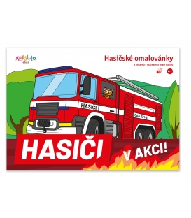 Omalovánky Hasiči v akci