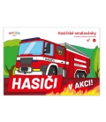 Omalovánky Hasiči v akci