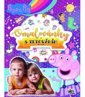 Omalovánky s tetováním Prasátko Pepa