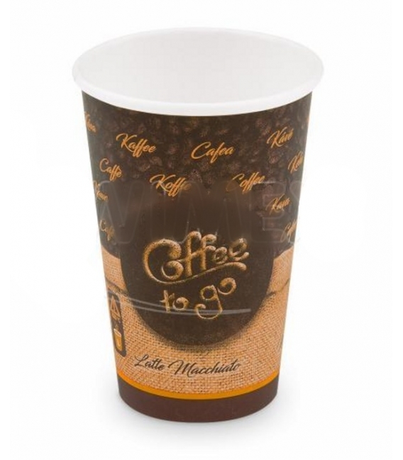 Kelímek papírový Coffee to go 330 ml/50ks (O 80 mm)