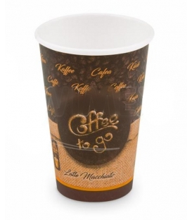 Kelímek papírový Coffee to go 330 ml/50ks (O 80 mm)