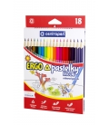 Pastelky Centropen 18 barev 9521/18 trojhranné