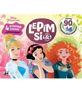 Lepím si znovu a znovu Disney Princezny