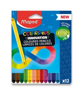 Pastelky MAPED Infinity 12 barev