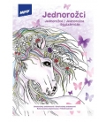 Omalovánky antistresové MFP Jednorožci