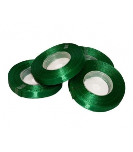 Stuha látková 12mm x 32m Aliga zelená tmavá