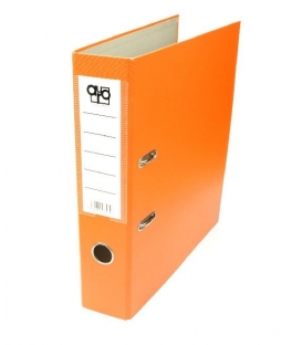 Pořadač A4 pákový PP 7,5cm oranžový