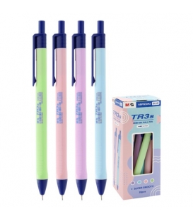 Pero kuličkové M&G Pastel A1 0,7 mm, modré