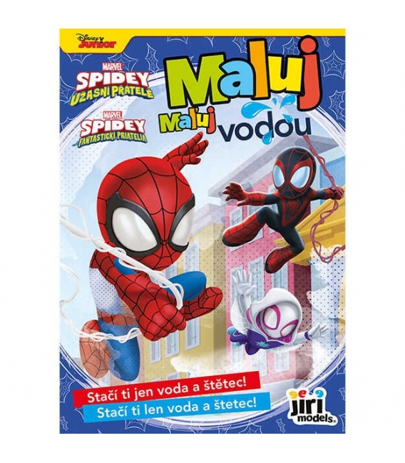 Maluj vodou A5 Spidey