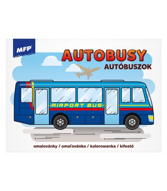 Omalovánky A5 Autobusy