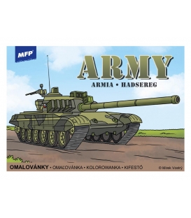 Omalovánky A5 Army