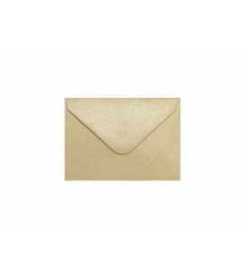 Obálky poštovní 7x10cm Pearl zlatá