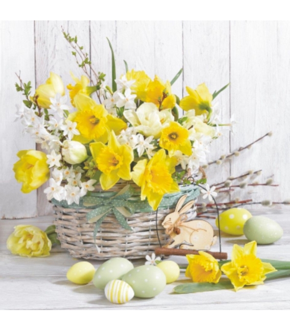 Ubrousky AHA 33x33/20ks 3vrstvé velikonoční 95E