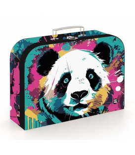 Kufřík dětský na malířské potřeby 34cm Panda 2024