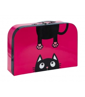 Kufřík dětský na malířské potřeby 35cm Crazy Kitten