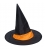 Maska karnevalová Klobouk Čaroděj 32x38cm