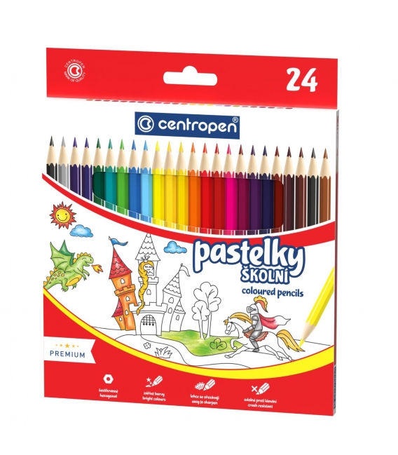 Pastelky Centropen 24 barev 9520/24