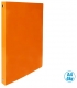Pořadač A4 neon 4 kroužkový oranžový