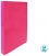 Pořadač A4 neon 4 kroužkový růžový
