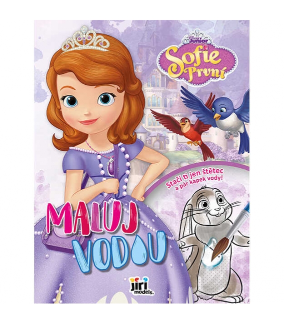 Omalovánky maluj vodou A4 Sofie První