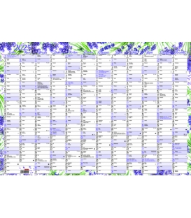 Kalendář nástěnný roční 600x420mm Levandule 2025