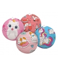 Lampion průměr 25cm koule Holčičí mix