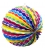 Lampion průměr 25cm koule Vlnky