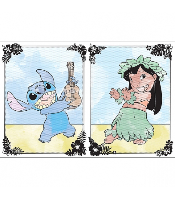 Omalovánky vodové Lilo & Stitch