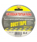 Páska lepící 48x10 duct tape stříbrná,voděodolná