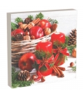 Ubrousky AHA 33x33/20ks 3vrstvé vánoční 61V