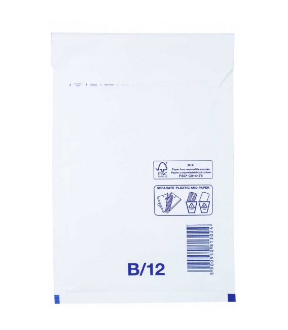 Obálka bublinková B12 /vnitřní rozměr 120x215mm/