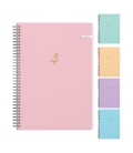 Blok A4 spirála Soft touch dostupné od 21.8.2025