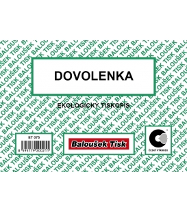 Dovolenka A6 ET075