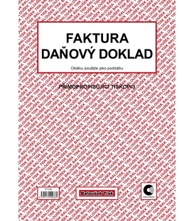 Faktura-daňový doklad A4 samopropis PT 210