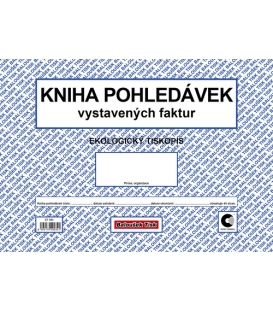 Kniha pohledávek- kniha vystavených faktur A4 ET350