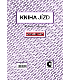 Kniha jízd A5 ET319 / 24stran/