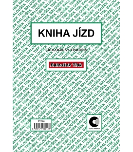 Kniha jízd A5 ET320 / 52stran/