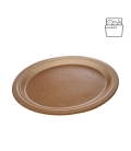 Talíř 31cm/50ks oválný WPC dřevo-plast