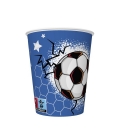 Kelímek papírový 250ml/ 8ks Football Cool