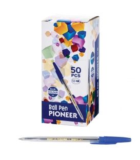 Pero kuličkové jednorázové PIONEER modré