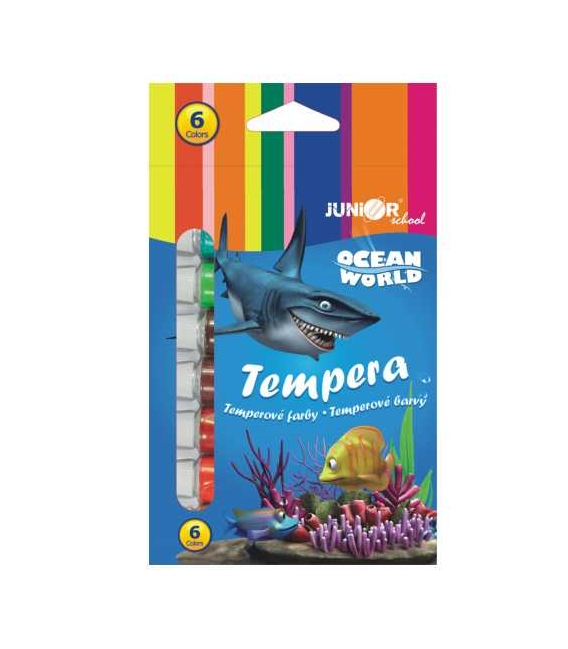 Tempery 6 odstínů Ocean World