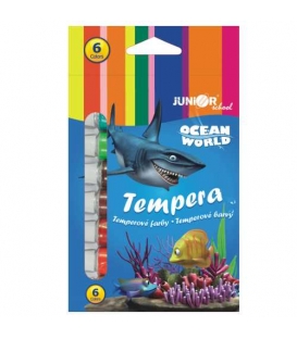 Tempery 6 odstínů Ocean World