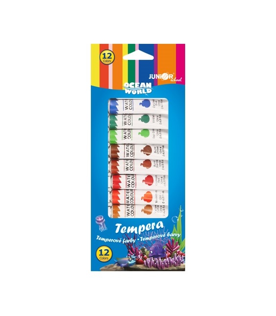 Tempery 12 odstínů Ocean World