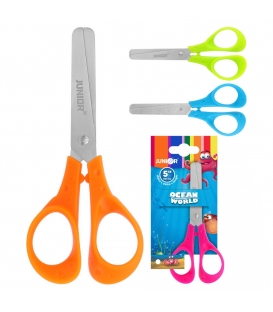 Nůžky dětské 13cm kulatá špička Junior Ocean World