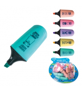 Zvýrazňovač mini pastel
