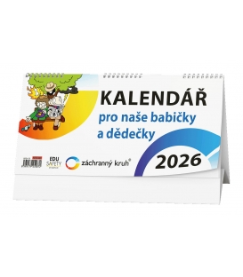 Kalendář stolní Pro naše babičky a dědečky 2026
