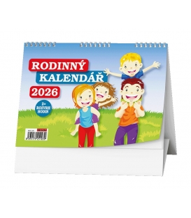 Kalendář stolní Rodinný 2025