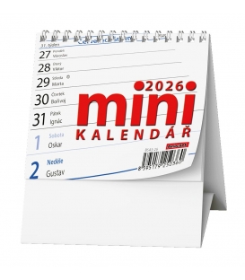 Kalendář stolní Mini 2026