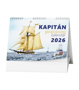 Stolní kalendář - Kapitán 2026