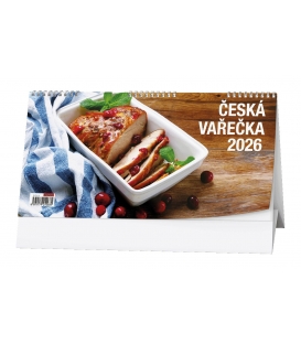 Stolní kalendář - Česká vařečka 2026